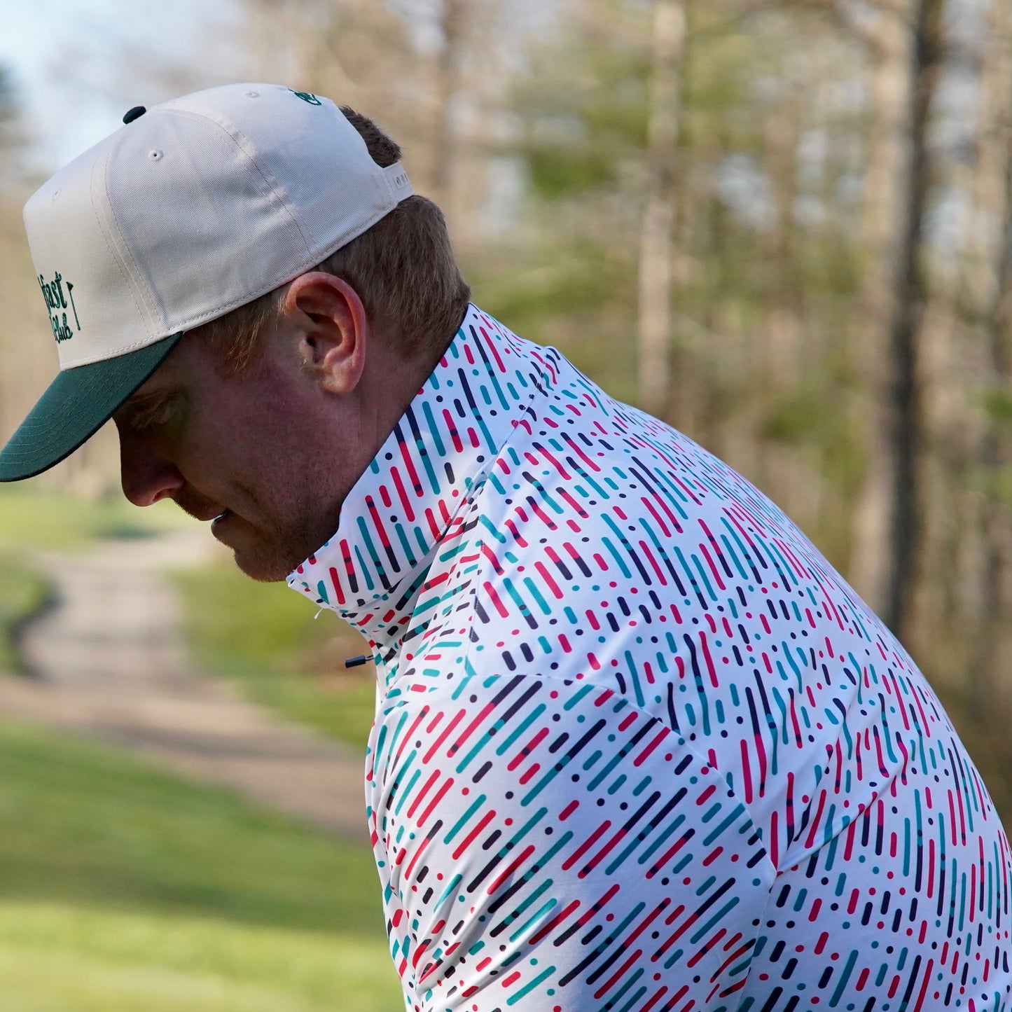 Color Splash Quarter Zip