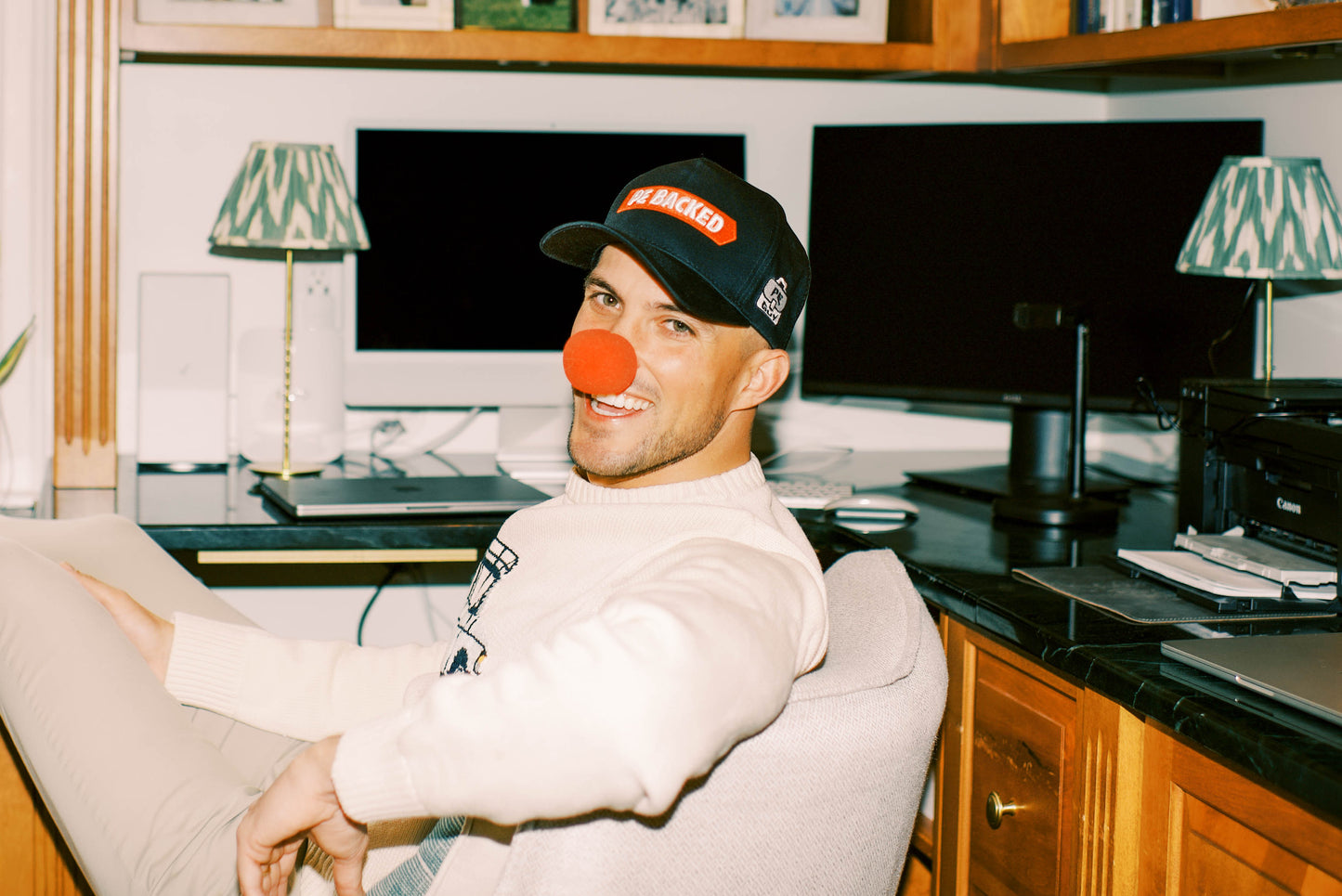 PE Backed Hat
