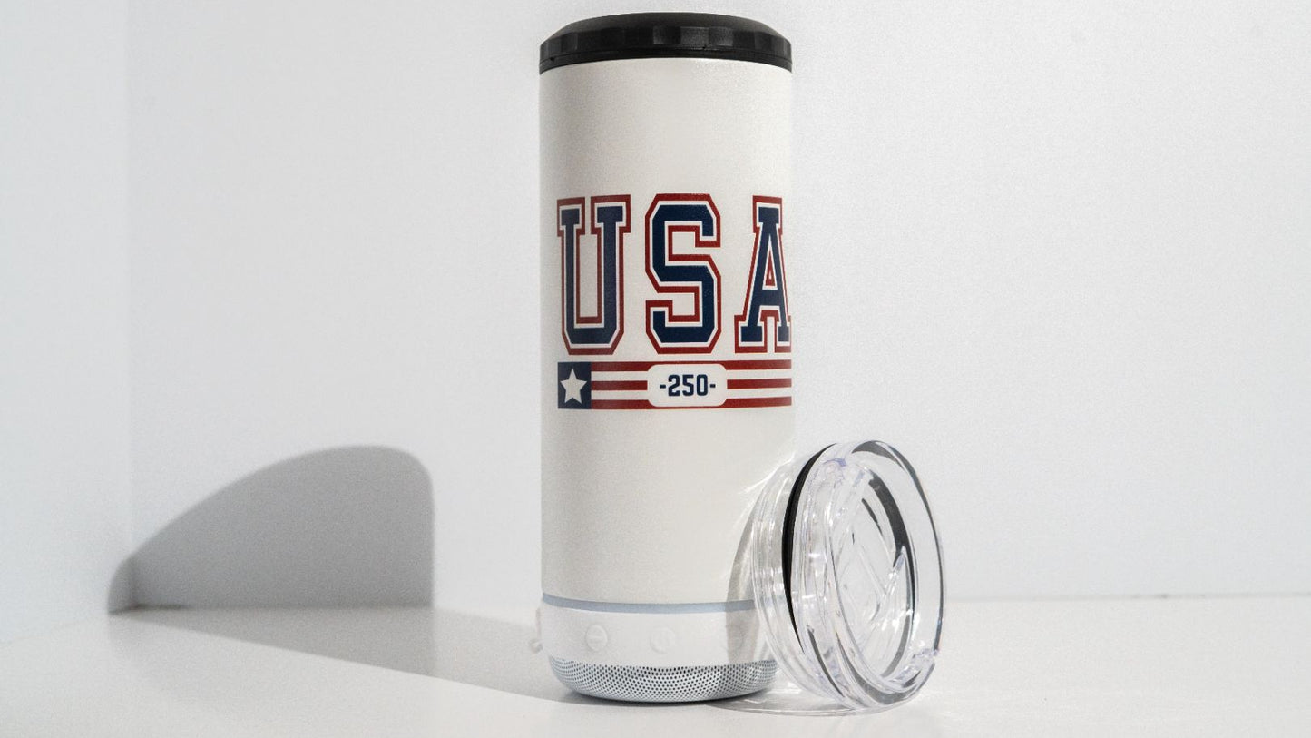 THE USA 250 SPEAKER COOZY