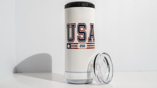 The USA 250 Speaker Coozy
