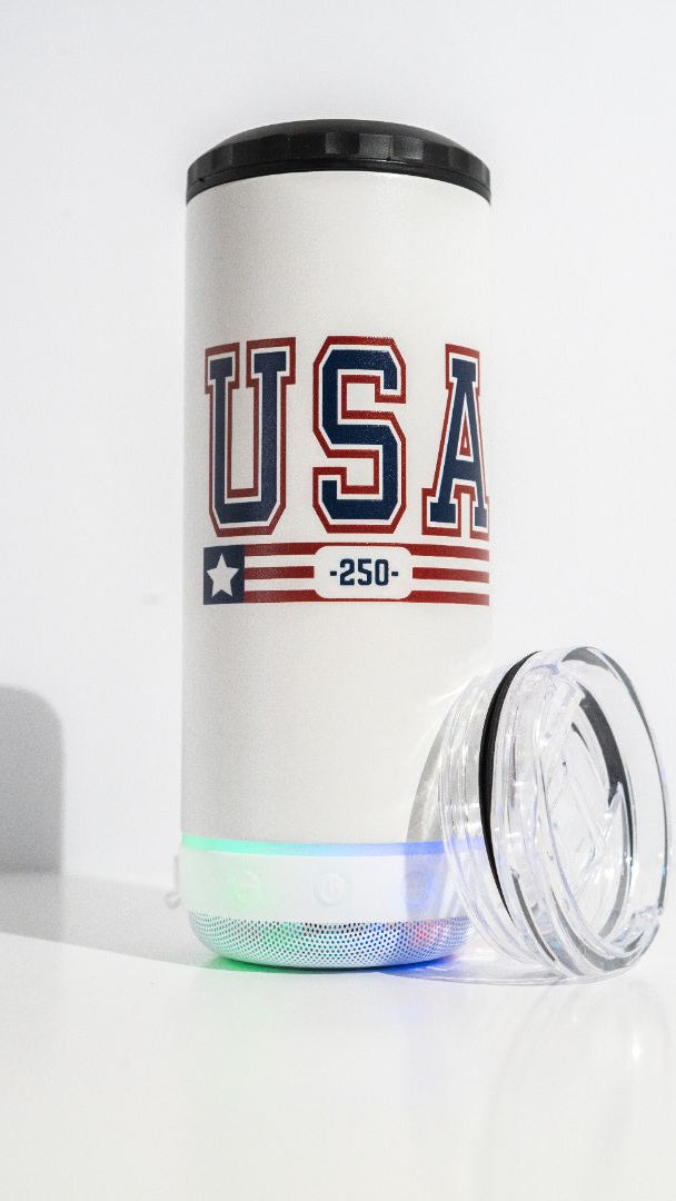 THE USA 250 SPEAKER COOZY