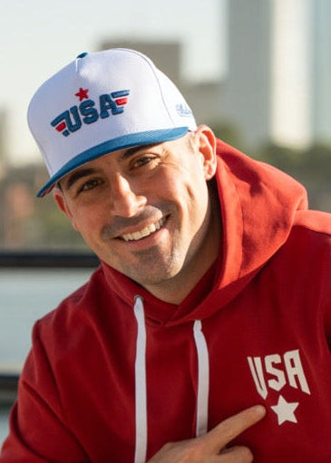 The Red USA Star Hoodie