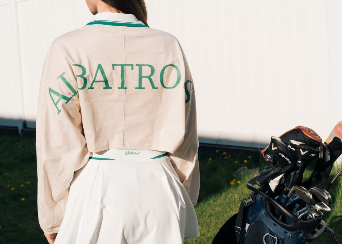 The Back Nine Cropped Lonnnnng Sleeve