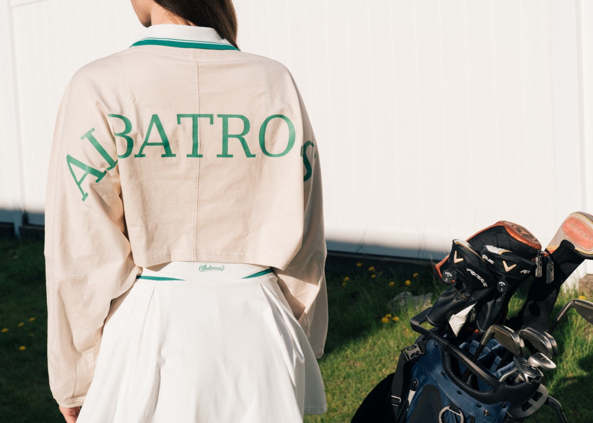 The Back Nine Cropped Lonnnnng Sleeve