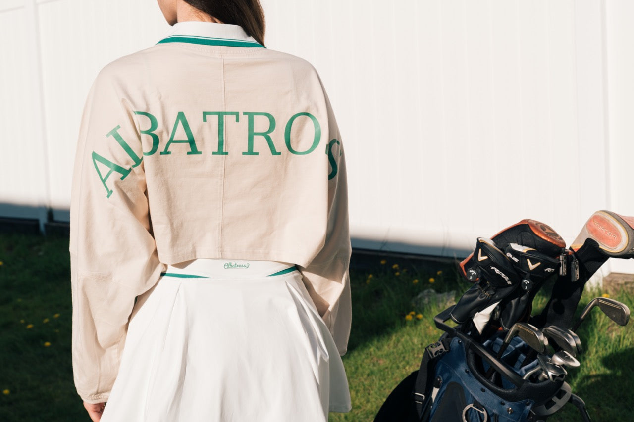The Back Nine Cropped Lonnnnng Sleeve