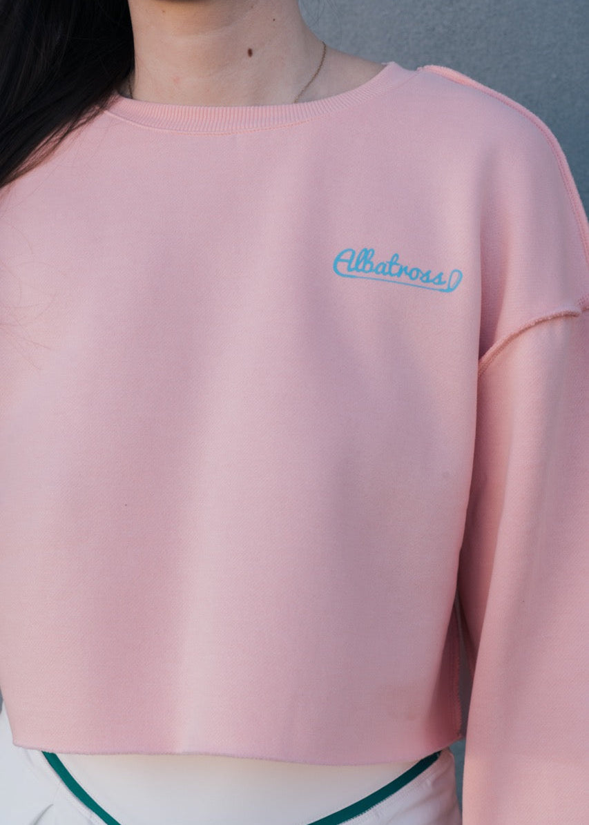 Adios Womens CropTop Crew Neck