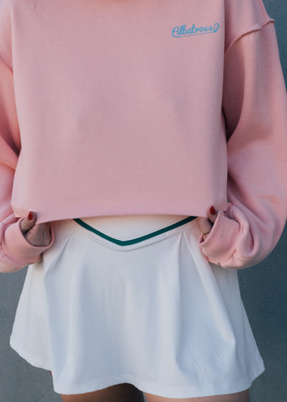 Adios Womens CropTop Crew Neck