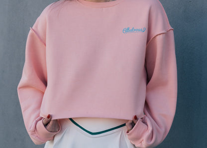 Adios Womens CropTop Crew Neck