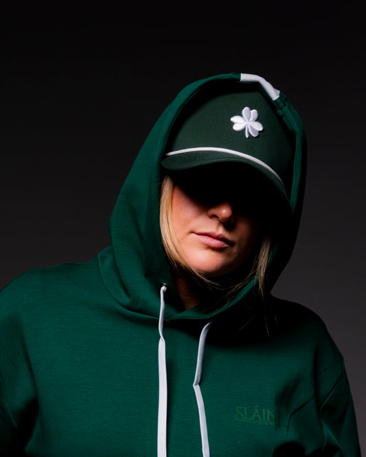 The Emerald Green Shamrock Hat