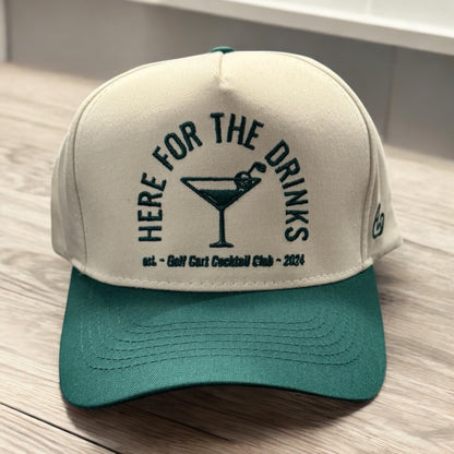 Here For The Drinks Hat