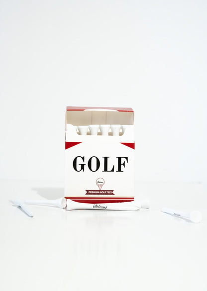10 Pack - White Golf Tees