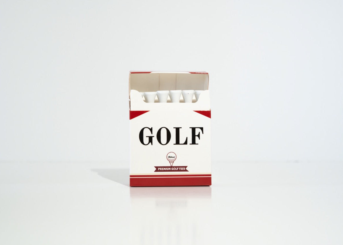 10 Pack - White Golf Tees