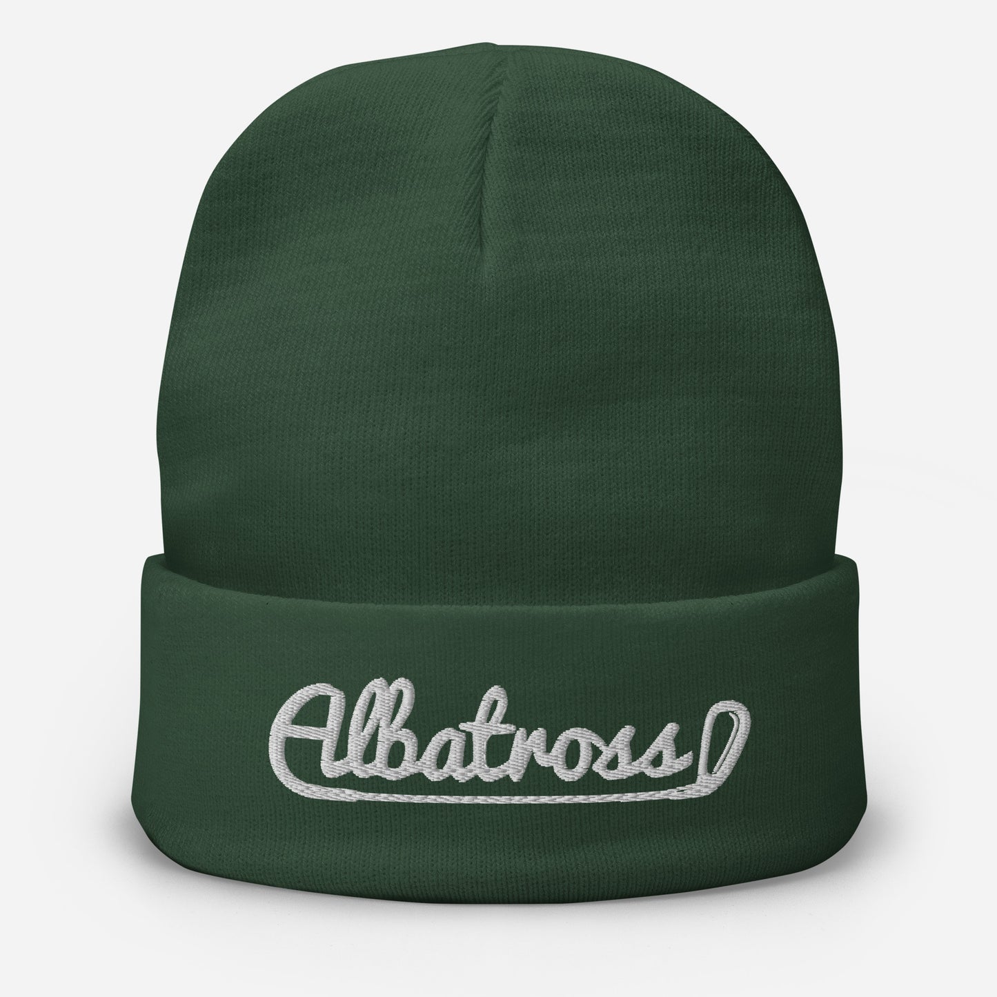 winter golf hat green