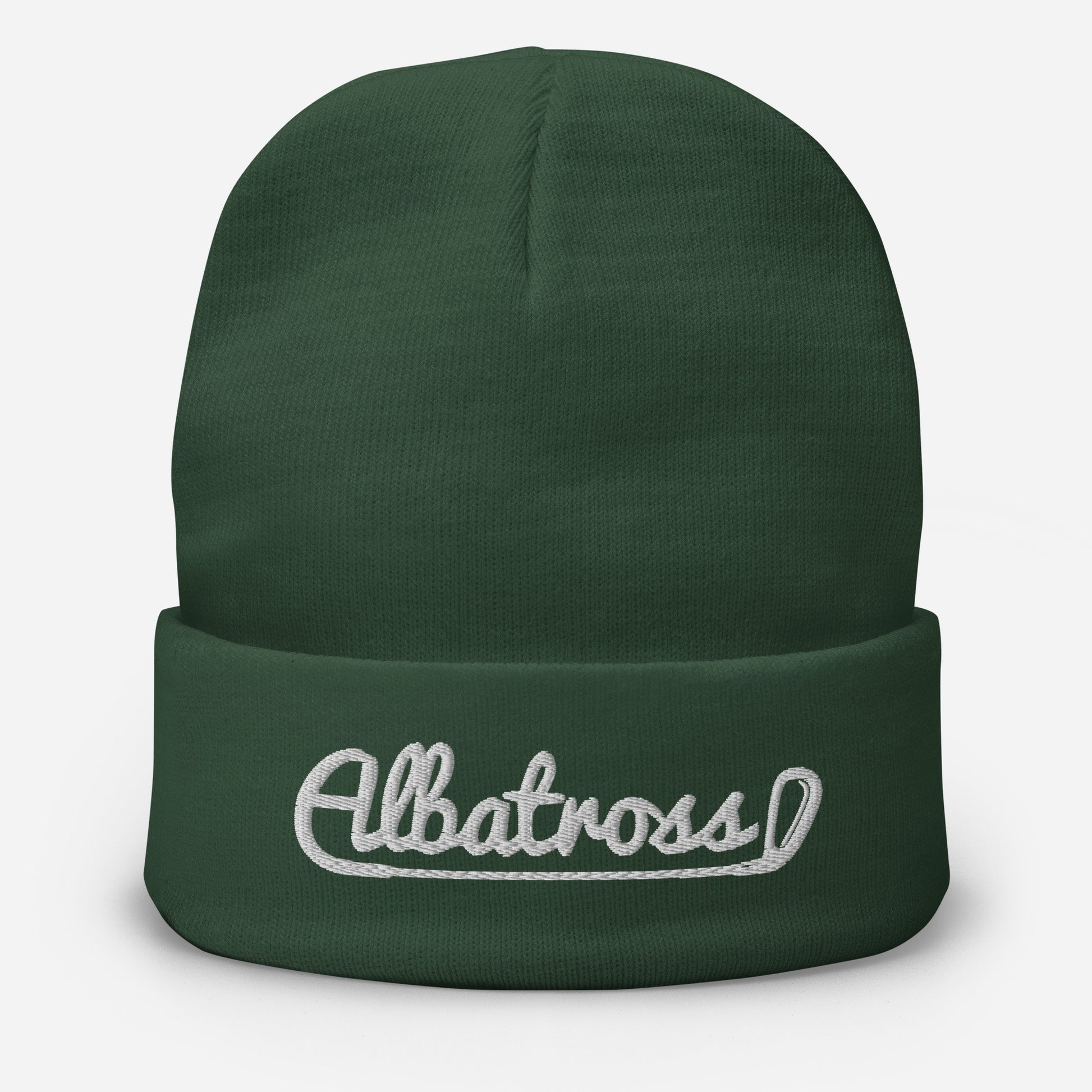 winter golf hat green