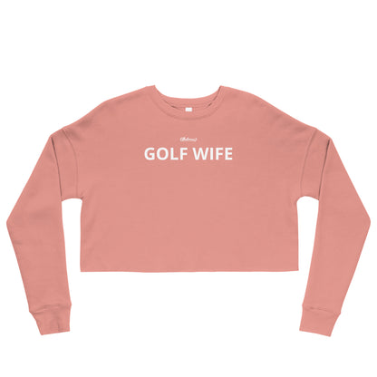 Golf Wife Crop Sweatshirt